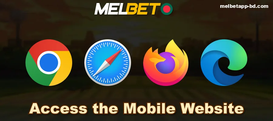 Guide on accessing the Melbet mobile app for players from Bangladesh