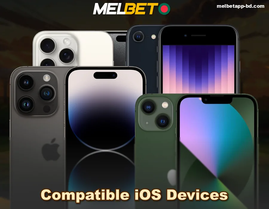 iOS Gadgets for Melbet Bangladesh App